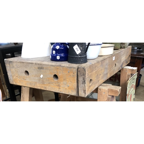 255 - BUTCHERS BLOCK TOP