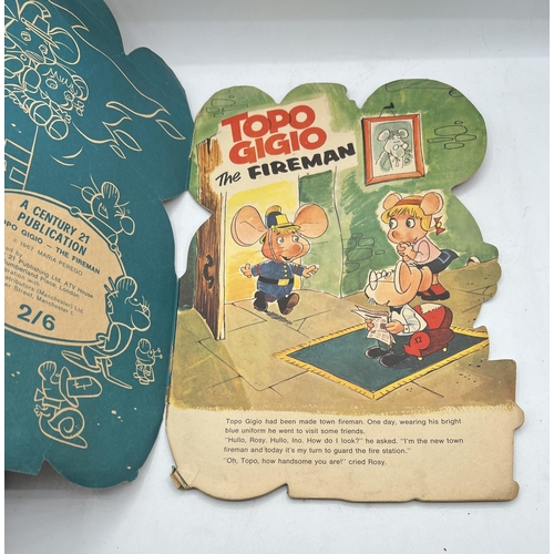 419 - TOPO GIGIO THE FIREMAN BOOK