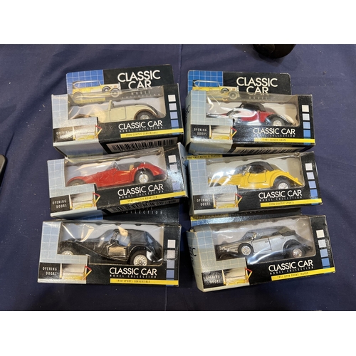 480 - BOXED CLASSIC CARS