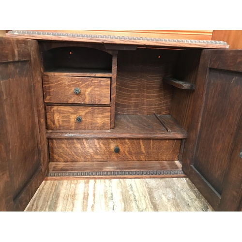 SMALL WOODEN TOOL MAKERS CABINET