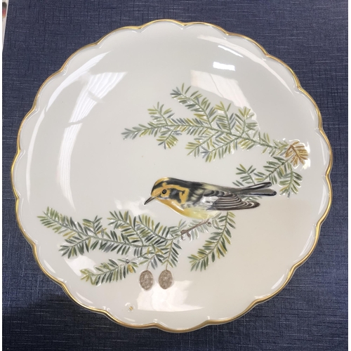 73 - THE BIRDS OF DOROTHY DOUGHERTY DESSERT PLATES