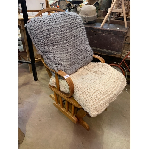 262 - SCANDINAVIAN ROCKING CHAIR