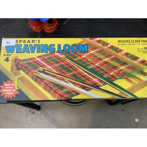 81 - WEAVING LOOM