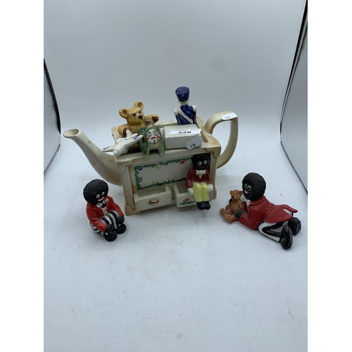 529 - COLLECTABLE TEAPOT