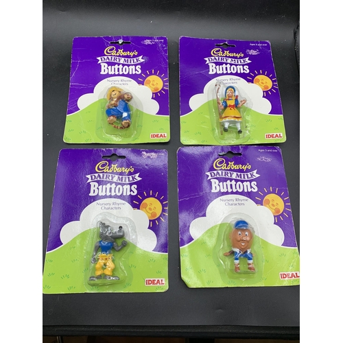 361B - CADBURY CHOCOLATE BUTTON NURSERY RHYME CHARACTERS