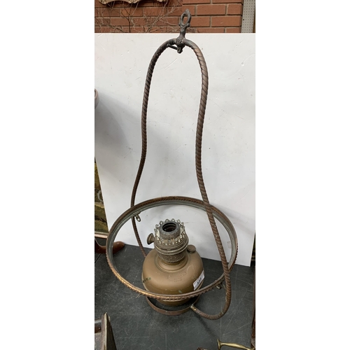 123 - FAMOS HANGING OIL LAMP