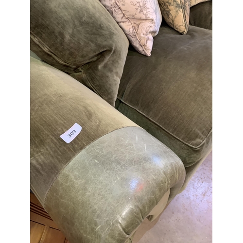 309 - DUCK DOWN COUNTRY HOUSE SOFA