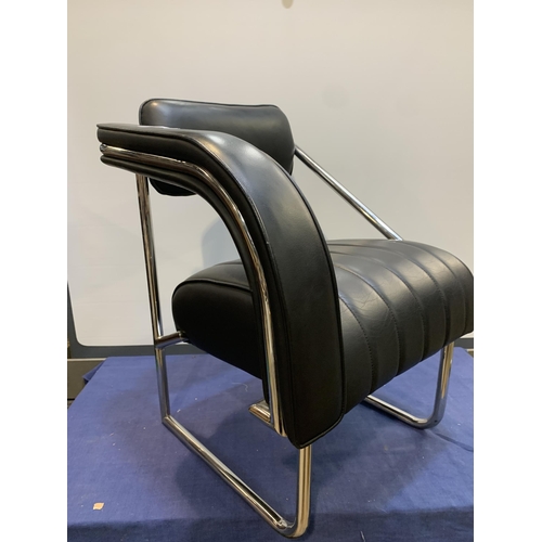 42 - LEATHER CHAIR