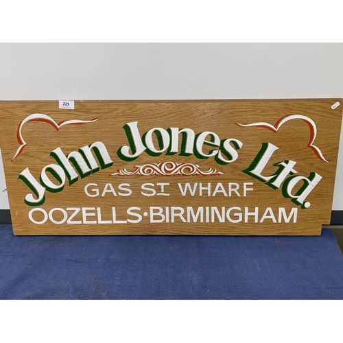 225 - HAND PAINTED SIGN