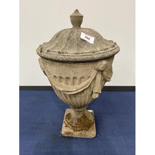 102 - GARDEN URN