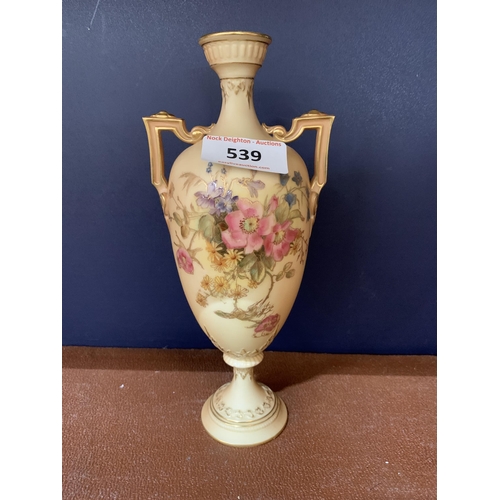 539 - ROYAL WORCESTER VASE