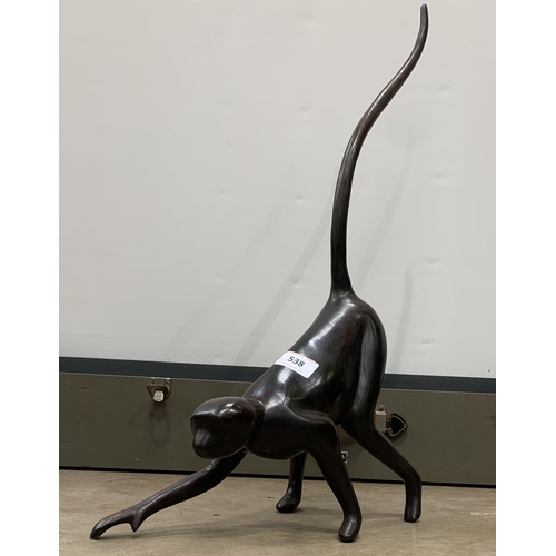 538 - LOET VANDERVEEN BRONZE MONKEY