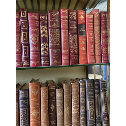 272 - 100 LEATHER & SILK LIBRARY BOOKS