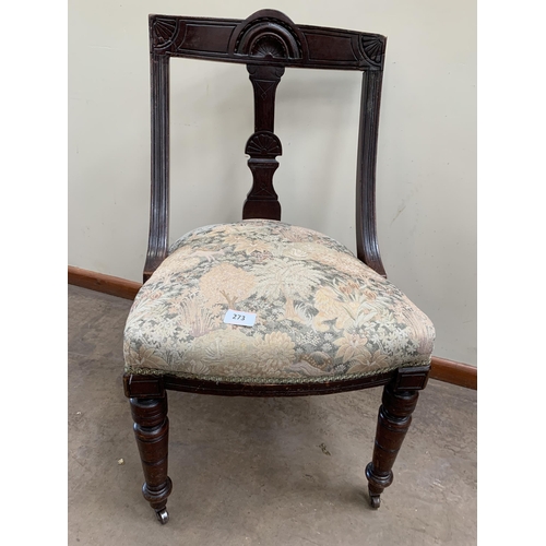 273 - EDWARDIAN CHAIR