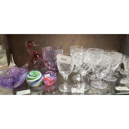 460 - GLASSWARE ETC