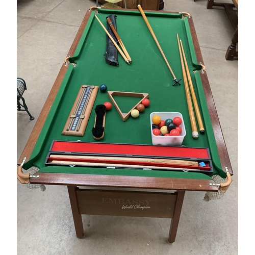 222 - SNOOKER TABLE