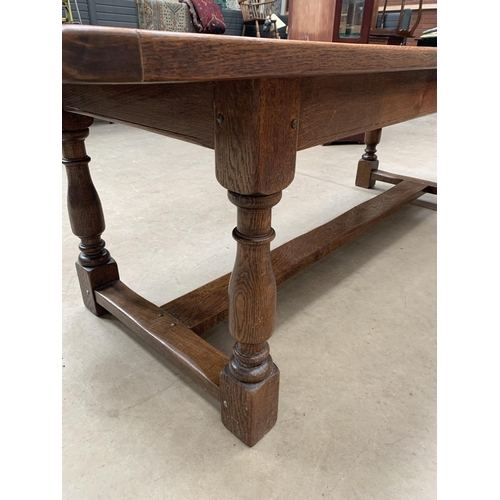 240 - OAK REFECTORY TABLE