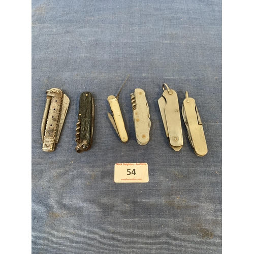 54 - PENKNIVES