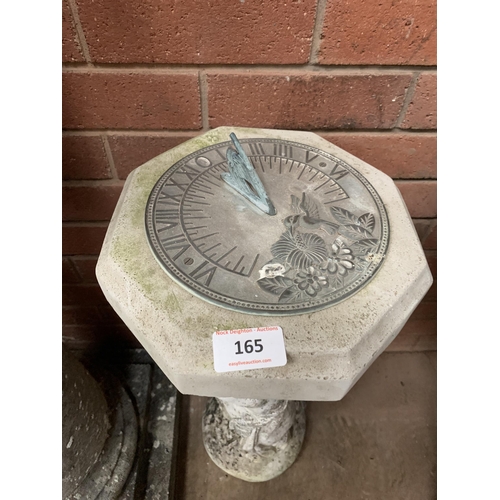 165 - GARDEN SUNDIAL