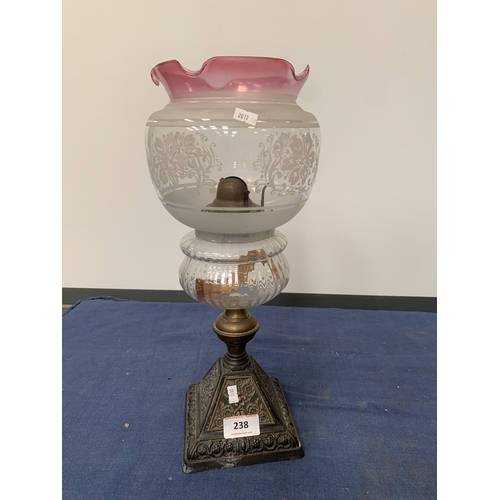 238 - DECORATIVE OIL LAMP