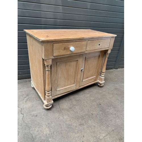 342 - PINE SMALL CABINET AF