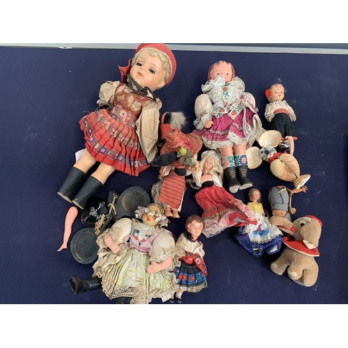 21 - CHILDRENS DOLLS ETC