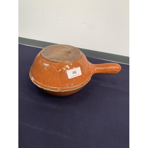 46 - FRENCH CLAY POT