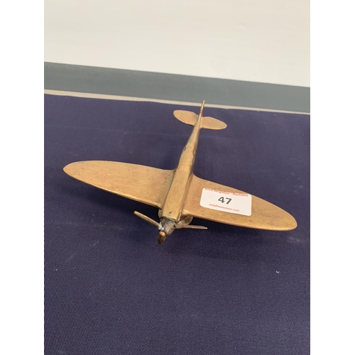 47 - TRENCH ART PLANE