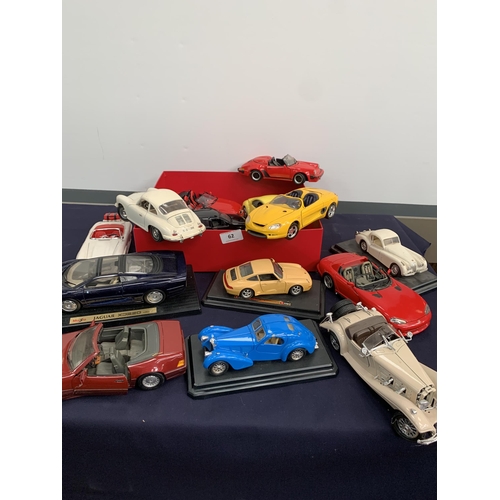 62 - DIECAST CARS