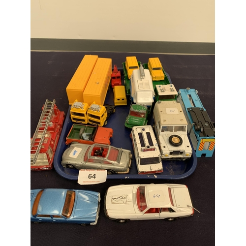 64 - DIECAST CARS