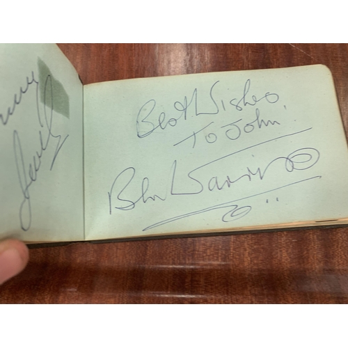 611 - AUTOGRAPH BOOK