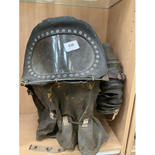 638 - WWI CHILDS GAS MASK