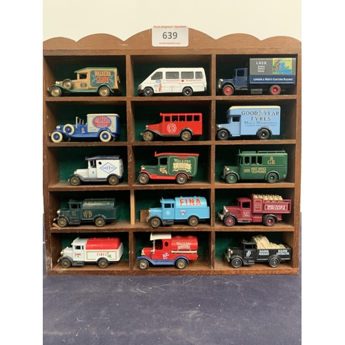 639 - DIECAST CARS