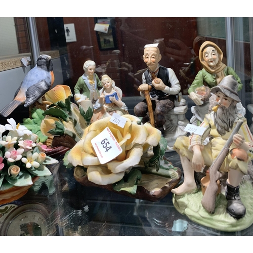 654 - CAPODIMONTE FIGURES