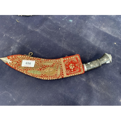 656 - DECORATIVE KHUKURI