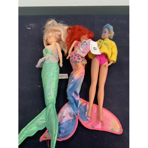 65 - EARLY BARBIE DOLLS