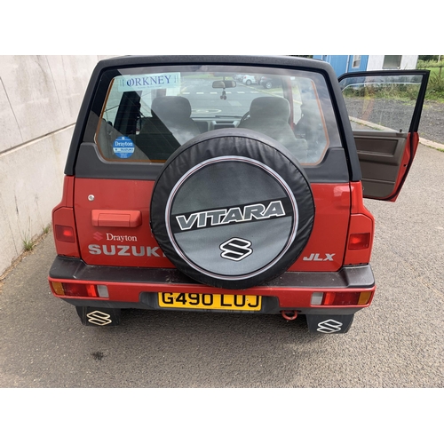 360A - 1990 SUZUKI VITARA, 20,000 MILES G490 LUJ