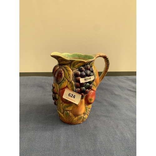 624 - FALCON WARE FRUIT JUG