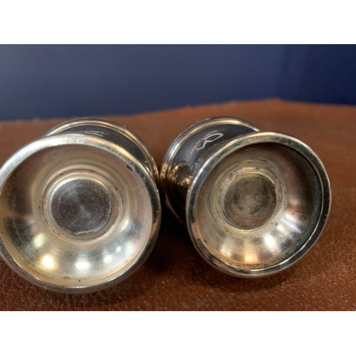 613B - SILVER PLATED SALT & PEPPER