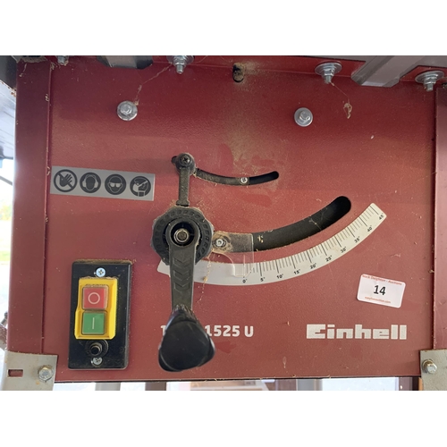 14 - EINHELL TABLE SAW