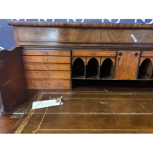 3 - VICTORIAN MAHOGANY SECRETAIRE