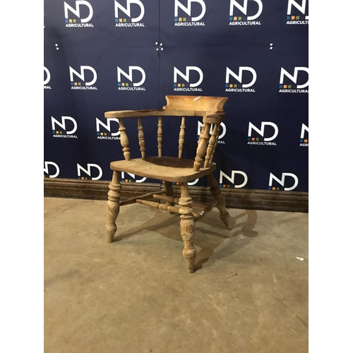 120 - PINE CAPTAINS CHAIR