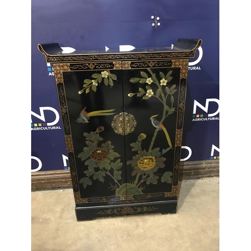 309 - ORIENTAL LACQUERED CABINET