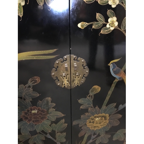 309 - ORIENTAL LACQUERED CABINET