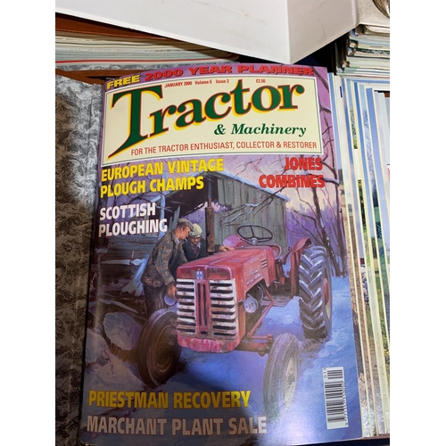 353 - QTY OF TRACTOR MAGAZINES 2000