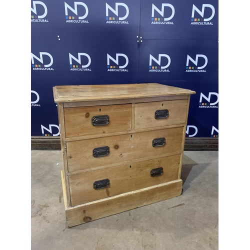 42 - PINE CHEST OF DRAWERS