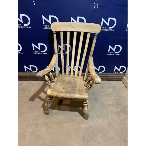 120A - PINE FARMHOUSE CHAIR