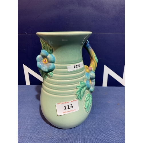 113 - NEWPORT POTTERY CO VASE