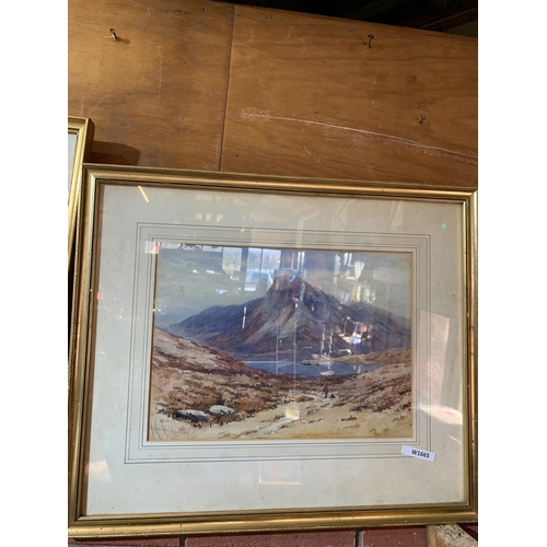 134C - 2 WATERCOLOURS BY RUPERT HORSLEY AND HENRY HADFIELD CUBLEY