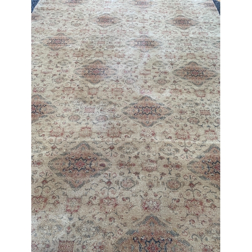 149 - LARGE COUNTRY HOUSE RUG APPROX 12FT X 8.5FT